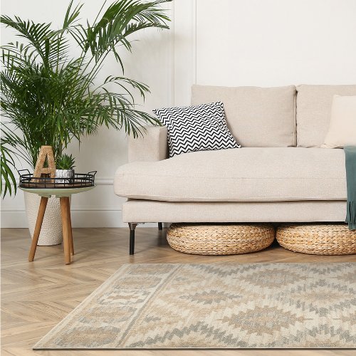 Vloerkleed Inca Toffee Cream - Hiskiart