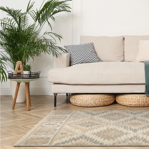 Vloerkleed Inca Toffee Cream - Hiskiart