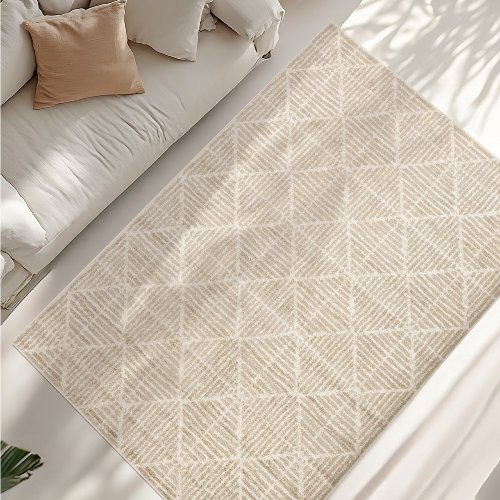 Vloerkleed Mosaik Toffee Cream - Hiskiart