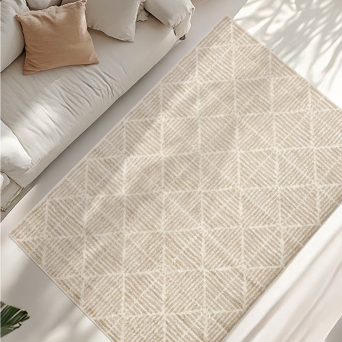 Vloerkleed Mosaik Toffee Cream - Hiskiart
