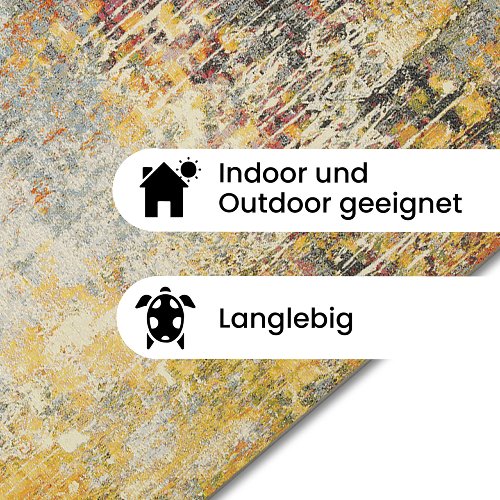 Vloerkleed Soho Multicolour - Hiskiart