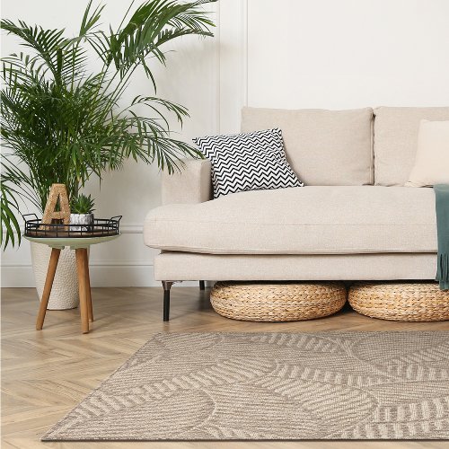 Vloerkleed Flory Cappuccino - Hiskiart