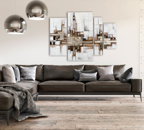 Schilderij Braided Metal - Hiskiart