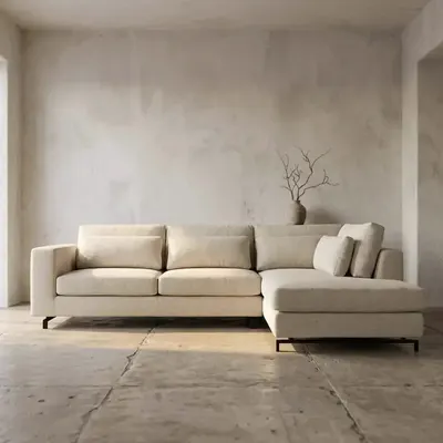 Lounge hoekbank Iris 312x226cm in 100+ stoffen en kleuren leverbaar voor €2299,00 👇 https://mokana.nl/bankstellen/hoekb