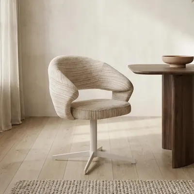 Draaibare eetkamerstoel Jade met snelle levertijd voor €229,00 👇 https://mokana.nl/products/draaibare-eetkamerstoel-jad