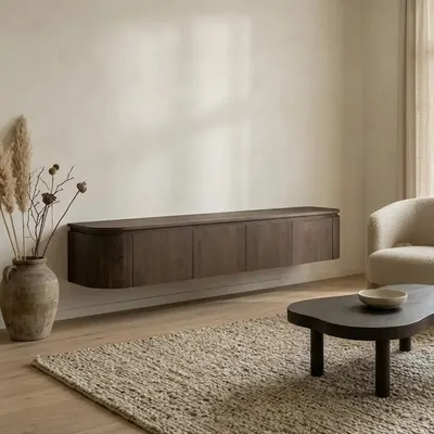 Zwevend tv-meubel Elvano Malta Zwevend 220cm https://mokana.nl/kasten/tv-meubels/livingfurn-zwevend-tv-meubel-elvano-mal