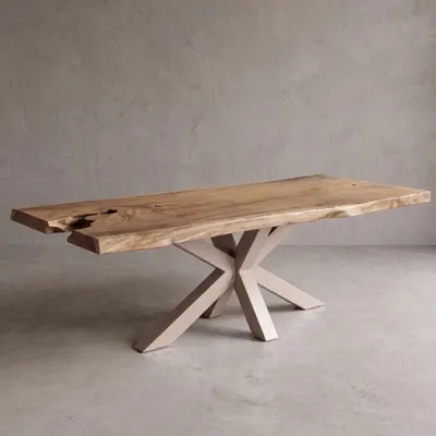 Kies een fraai gepoedercoat onderstel in zwart, bruin of zand.