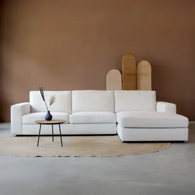 Loungebank Uno 304x174cm snel leverbaar voor €1139,00 👇 https://mokana.nl/products/hoekbank-uno
