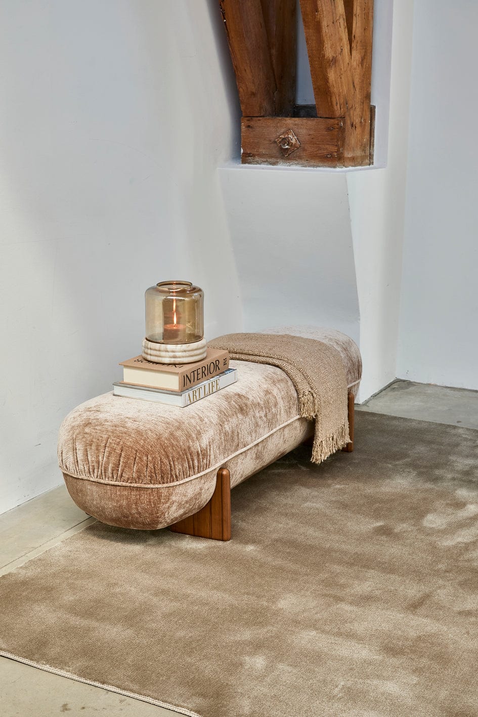 Riviera Maison vloerkleed Grace 15 Smal feston afwerking, foto 5