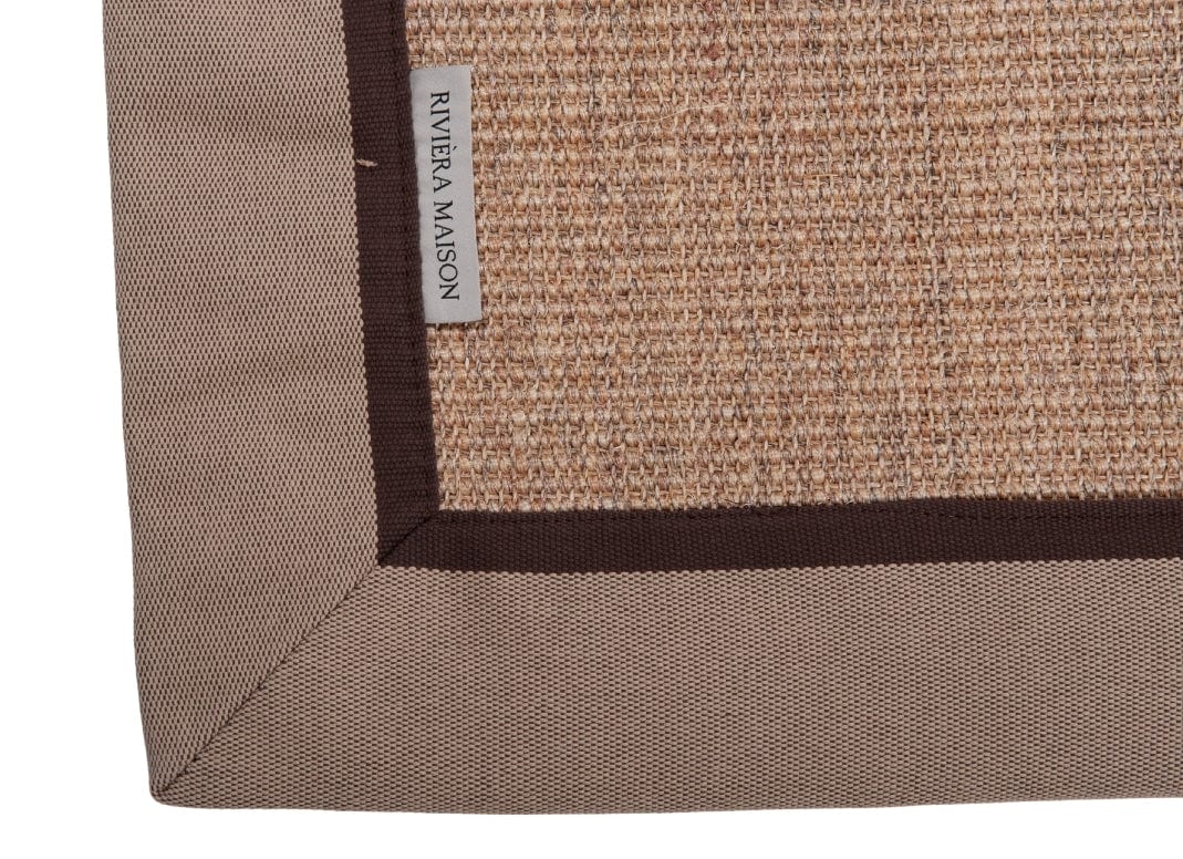Riviera Maison vloerkleed Naturelle 14 Katoenen band RM afwerking, foto 2