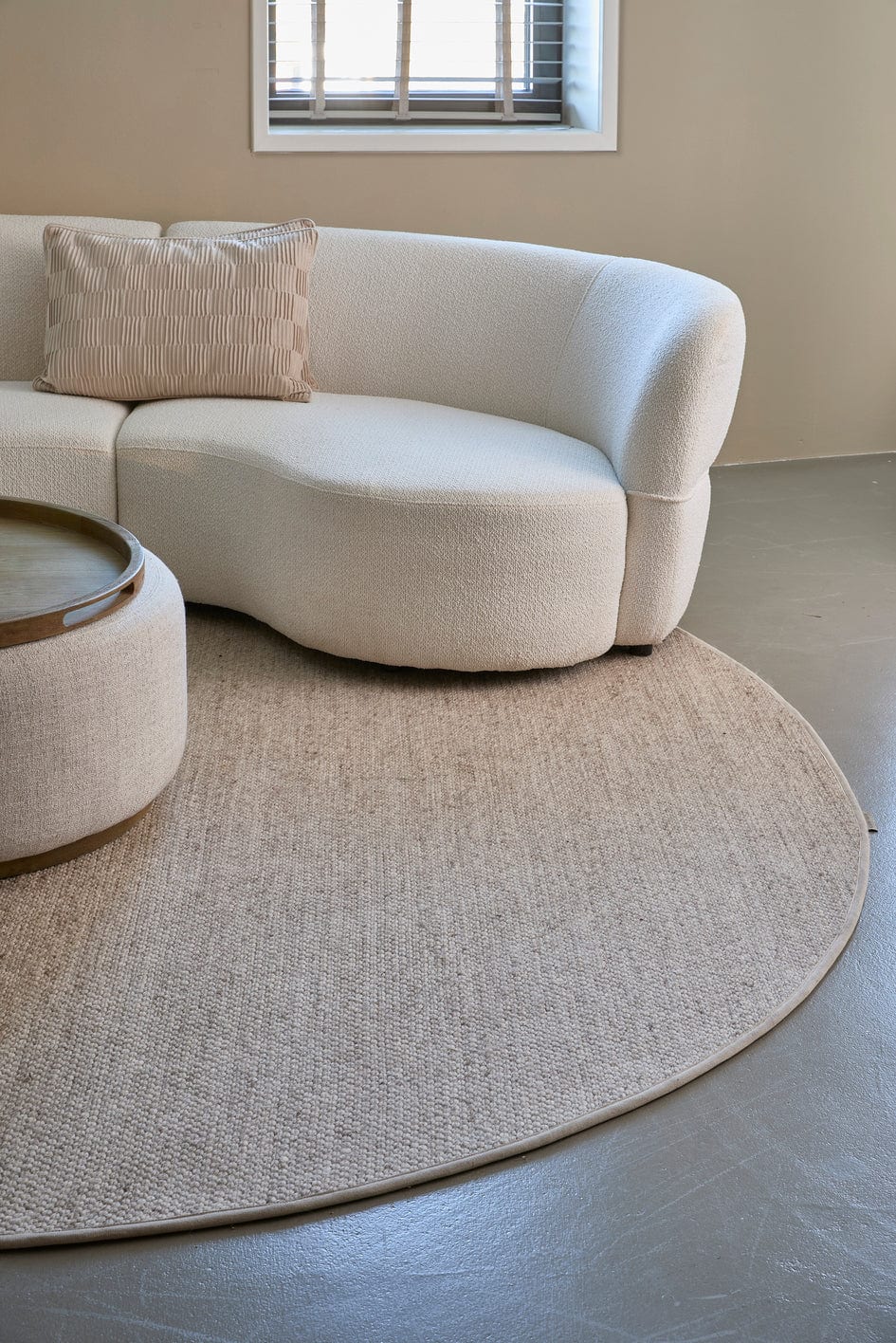 Riviera Maison Teppich Pebble Beach 13 mit Baumwollband-Einfassung, foto 3