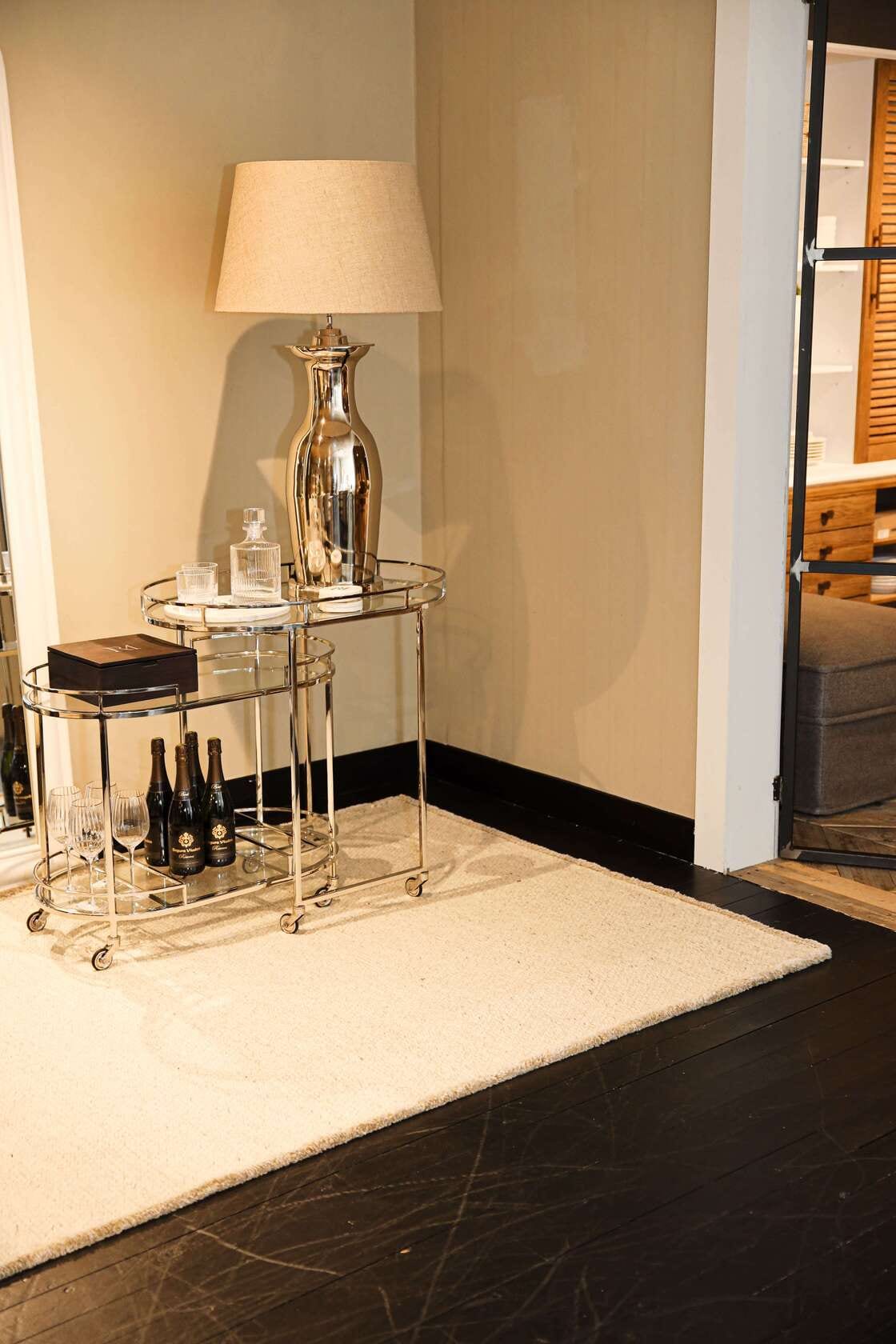 Riviera Maison Teppich Pebble Beach 13 mit Fur-Einfassung, foto 5