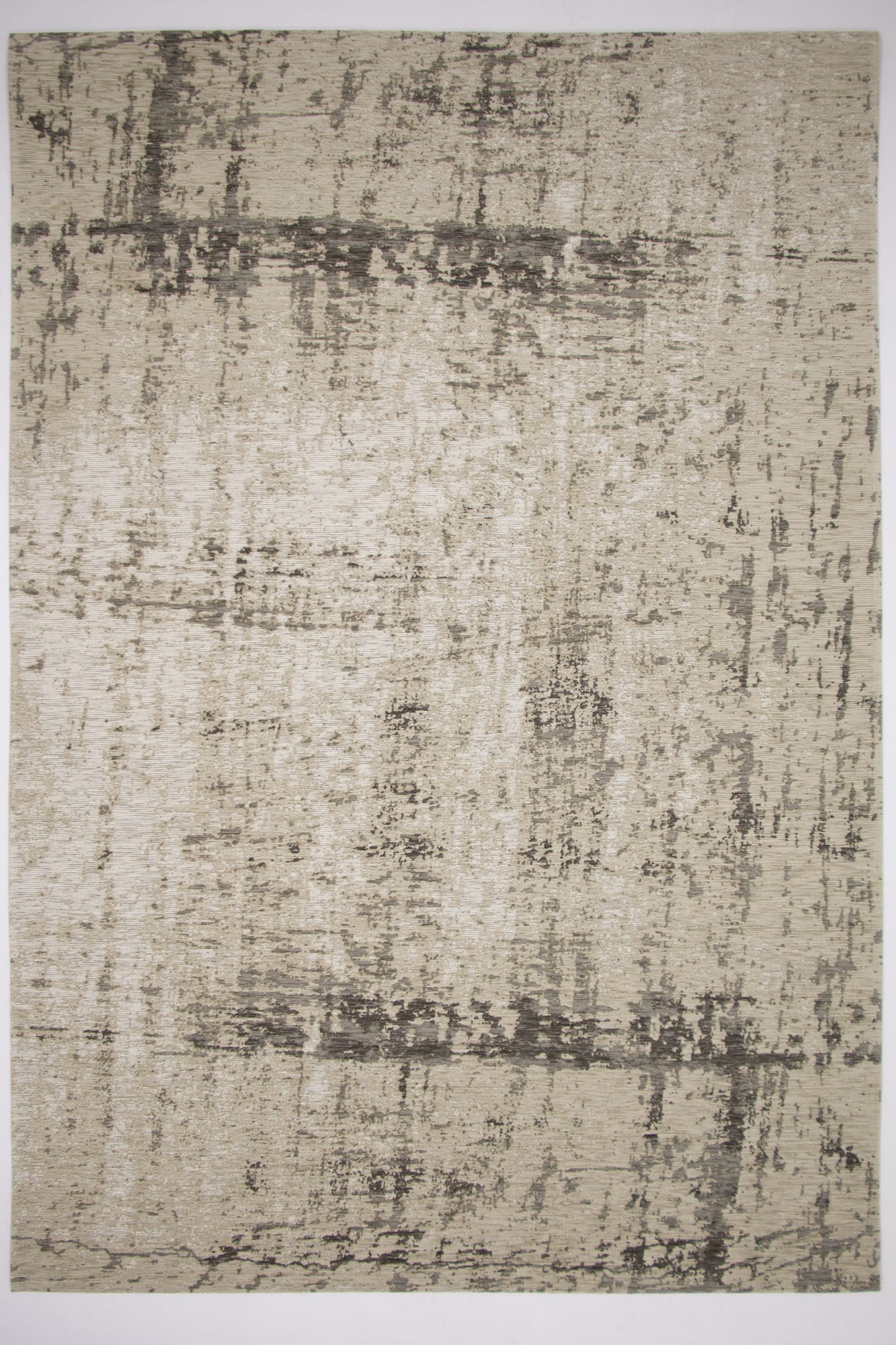 Mart Visser Teppich Prosper 23 Wolf Grey, Draufsicht des Kurzflor-Teppichs in der Farbe Wolf Grey - Karpi