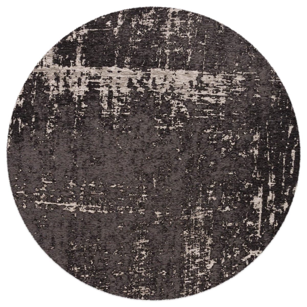 Mart Visser vloerkleed Prosper 25 Black rond - Karpi