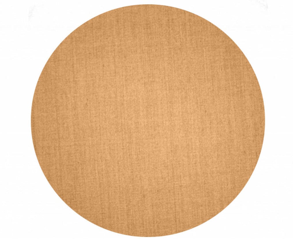 Karpi Teppich Sisal Gold 14 rund