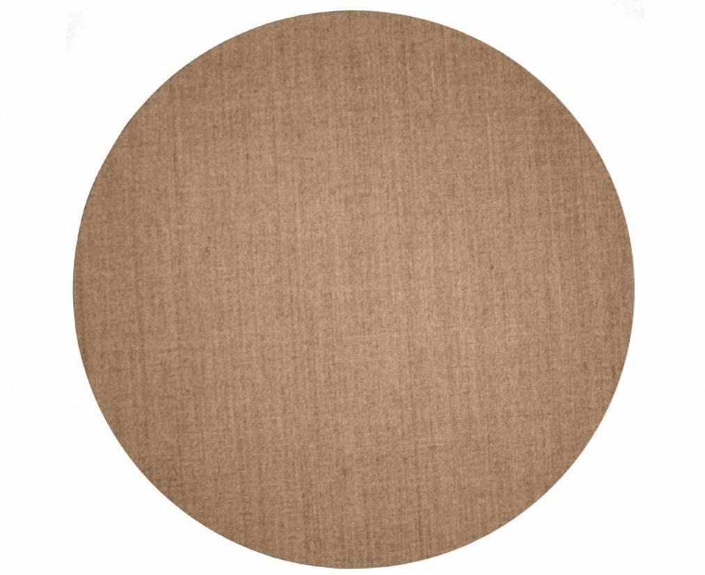 Karpi Teppich Sisal Gold 17 rund