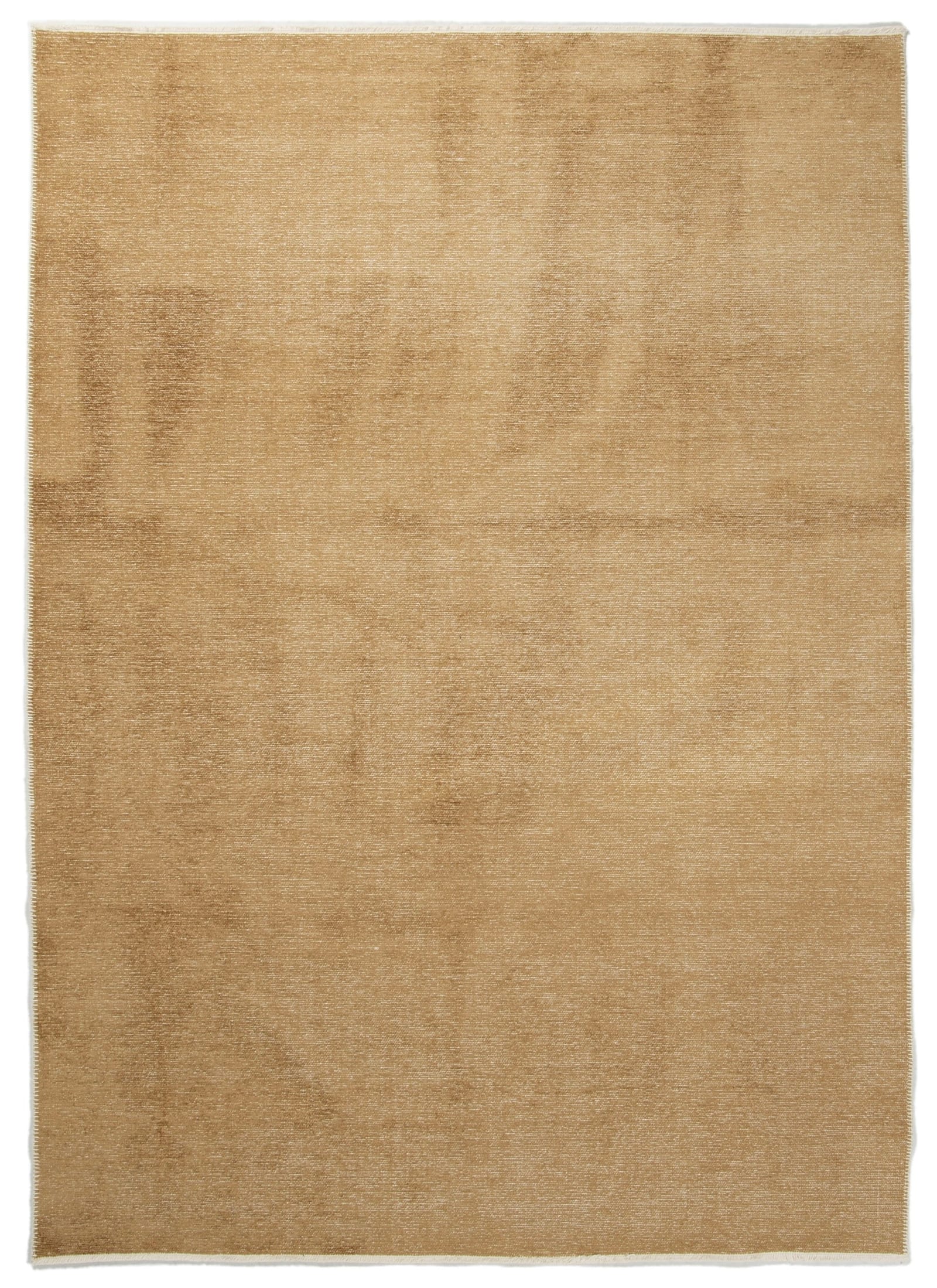 Mart Visser rug Suède Shades 62 Golden Glow, top view of the low-pile rug in the Golden Glow colourway - Karpi