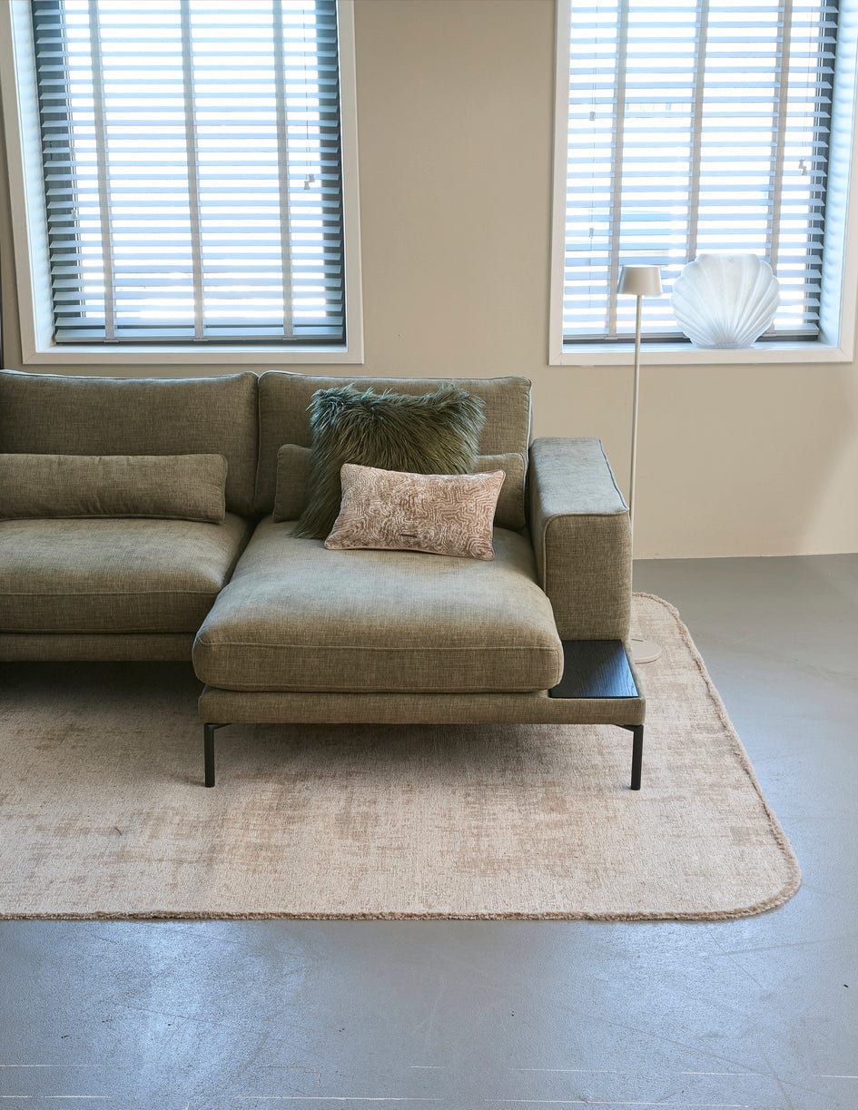 Riviera Maison vloerkleed Vibe 15 Fur afwerking, foto 4