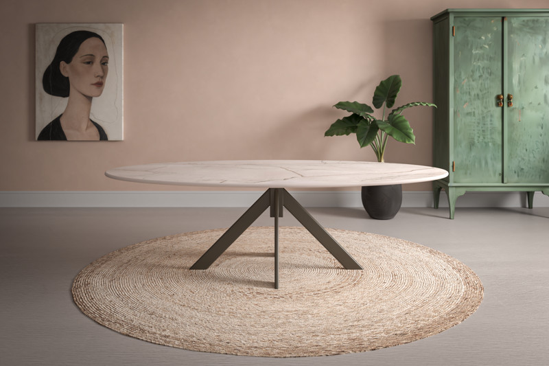 Koopmans HPL eettafel 1153 - 989 - Koopmans Meubelen