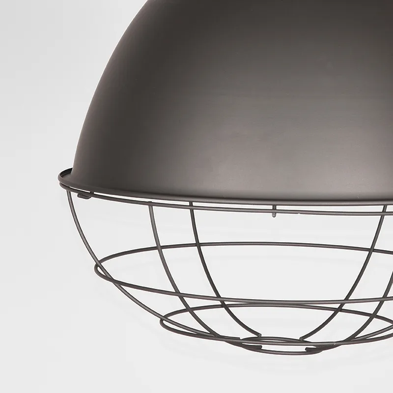 LABEL51 Hanglamp Korf M in Burned Steel, detail 1