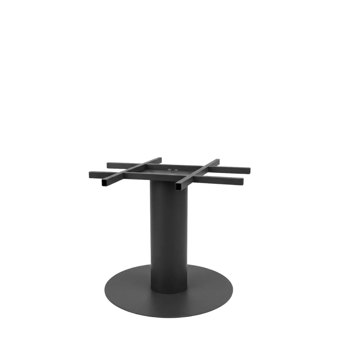LABEL51 Esstisch Modular Match 72 cm, rond ES in Zwart metaal