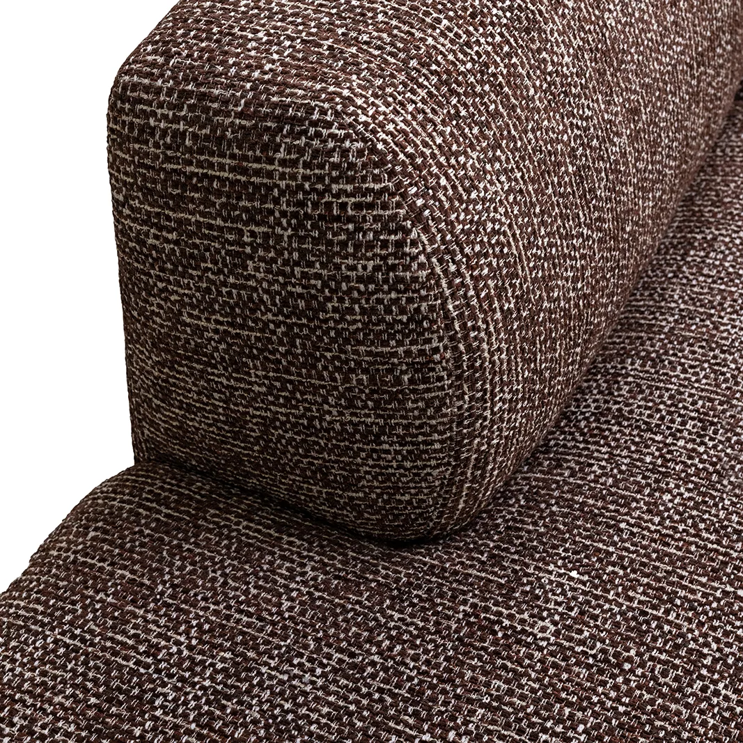 LABEL51 Ecksofa Verona links in Silencio Cherry Chocolate, Detail 5