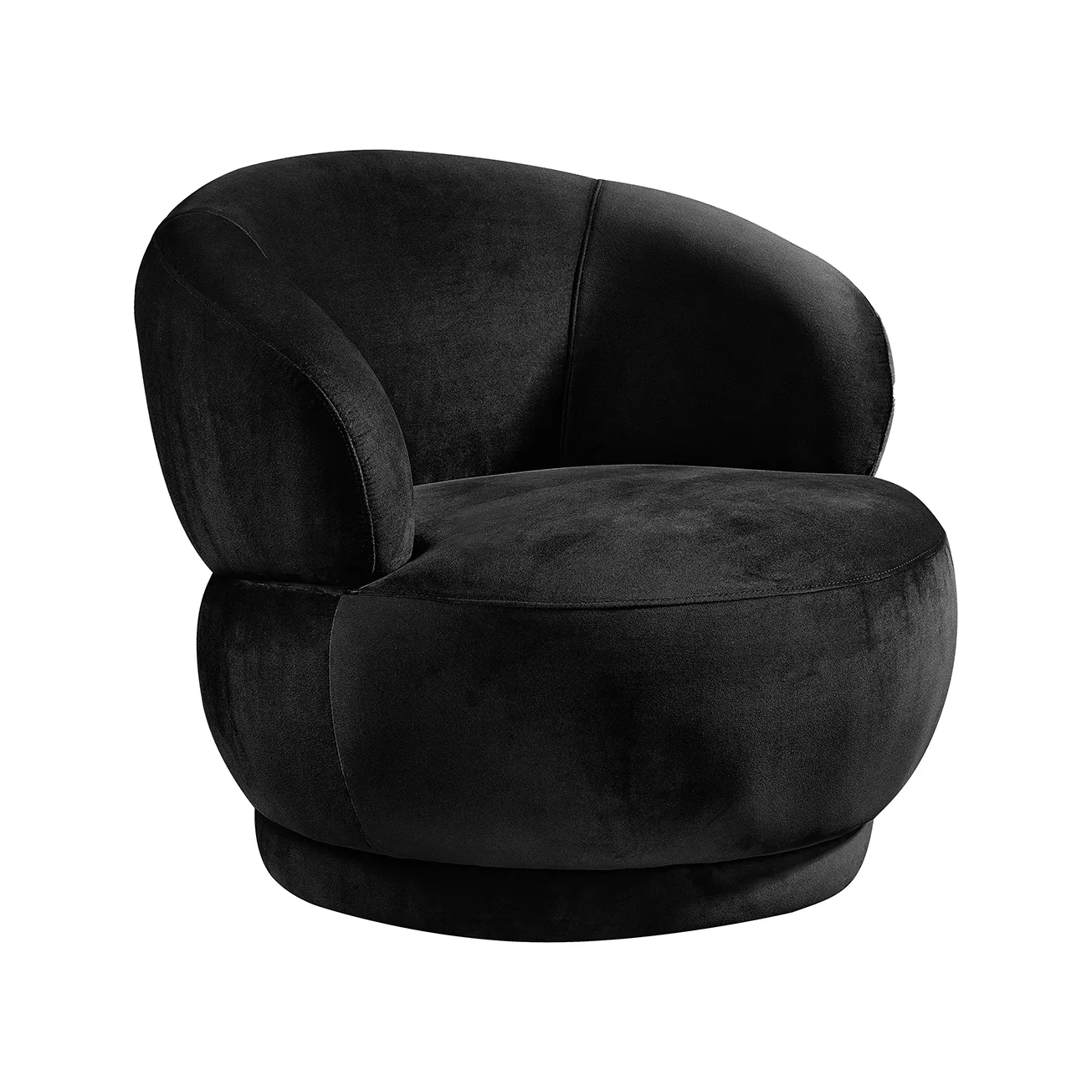 LABEL51 Sessel Lobby in Velvet Black