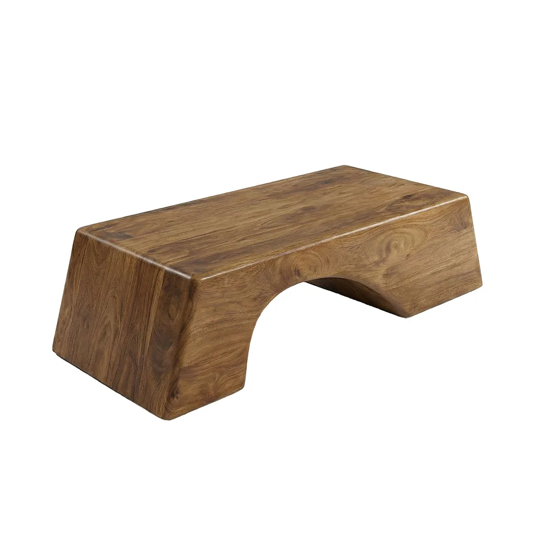 LABEL51 Couchtisch Arc 110 cm in Nature Smooth