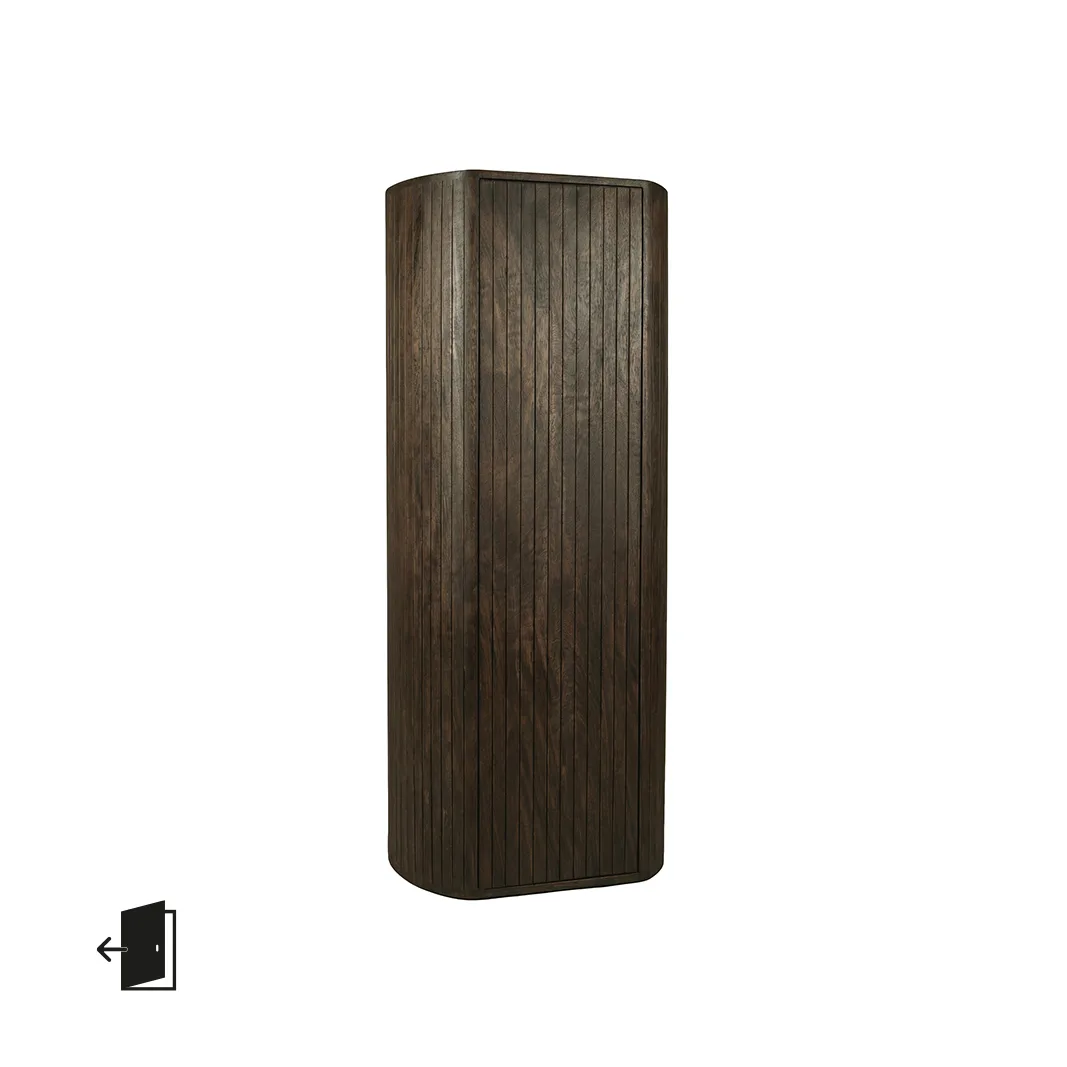 Bergkast Miya 140 cm, links - LABEL51