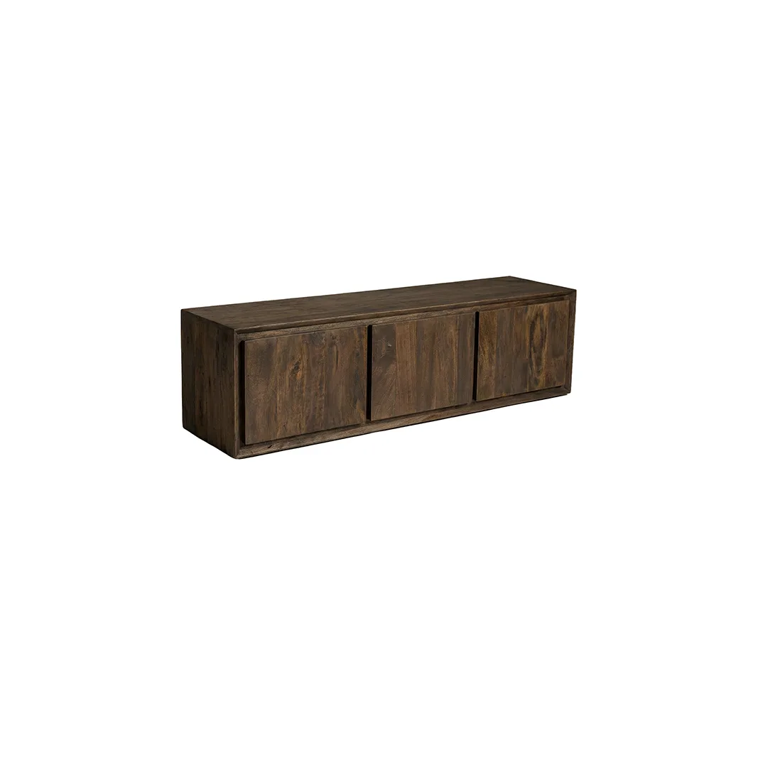 LABEL51 Tv-meubel Nori 140 cm in Espresso mangohout