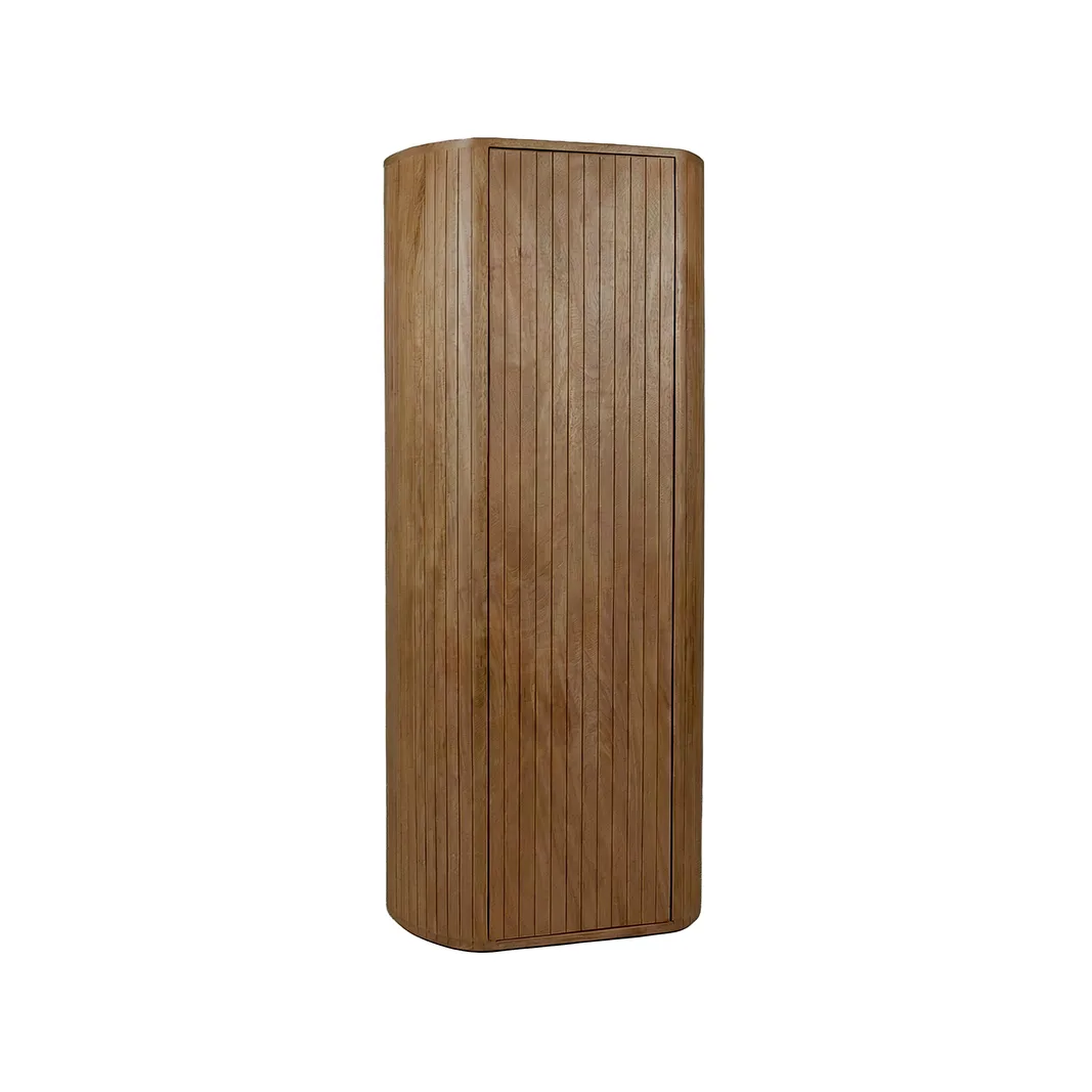 LABEL51 Schrank Miya 160 cm, links in Nature Smooth