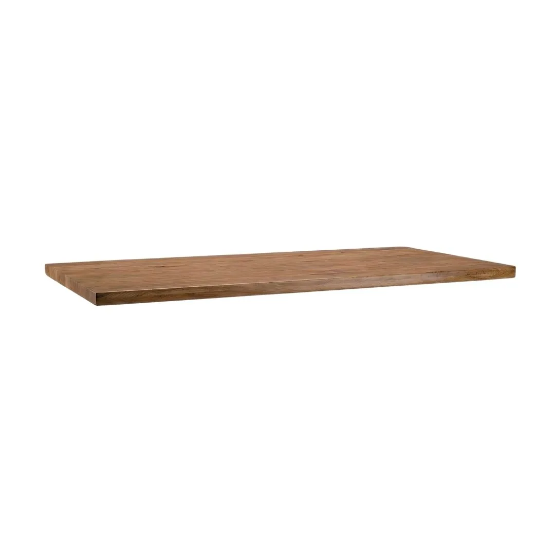 LABEL51 Esstisch Tafelblad Rechthoek in Nature Smooth 200x100x5 cm