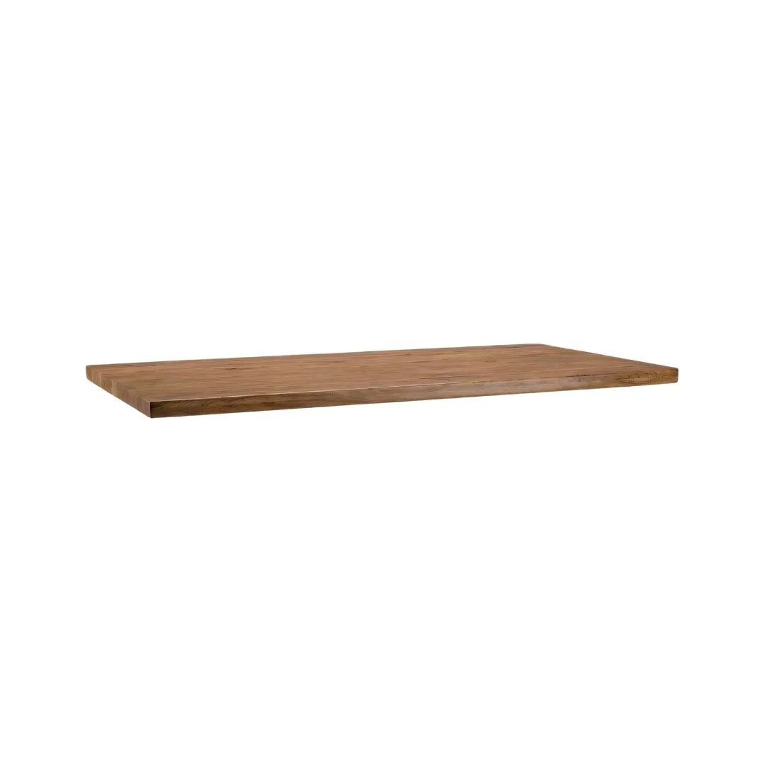 LABEL51 Esstisch Tafelblad Rechthoek in Nature Smooth 160x100x5 cm