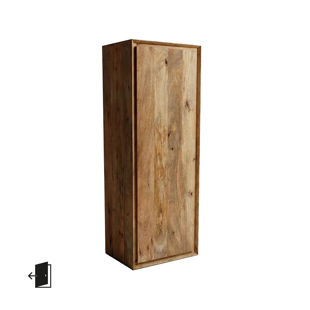 LABEL51 Schrank Nori 140 cm, links in Nature Smooth