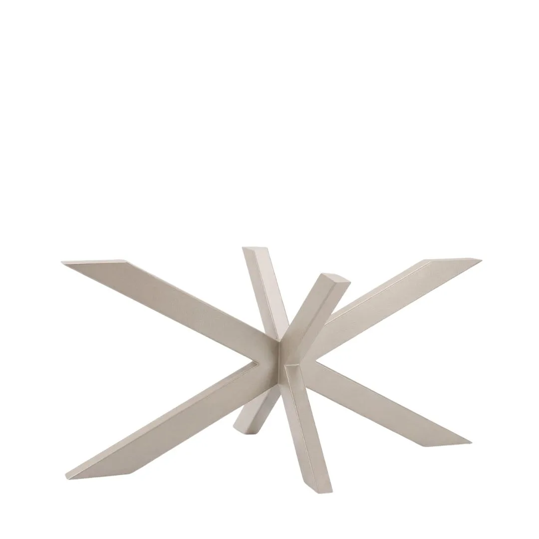 LABEL51 Eetkamertafel Matrix in Taupe 180x78x72 cm