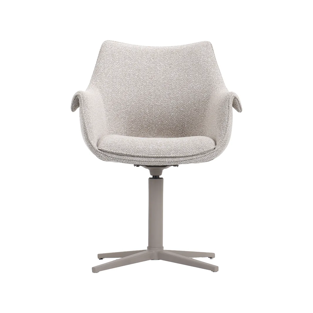 LABEL51 dining chair Nozomi taupe metal