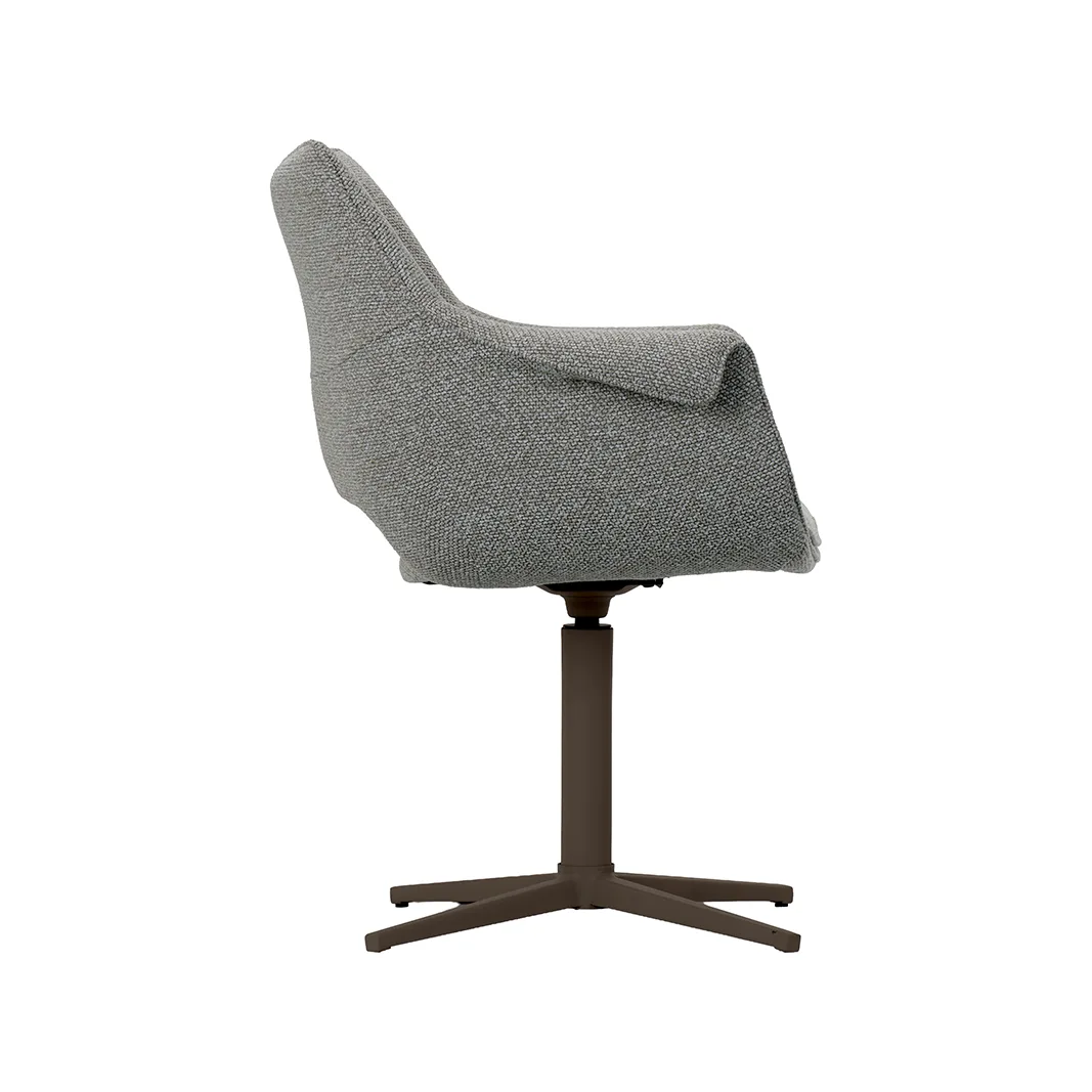 LABEL51 dining chair Nozomi bronze metal