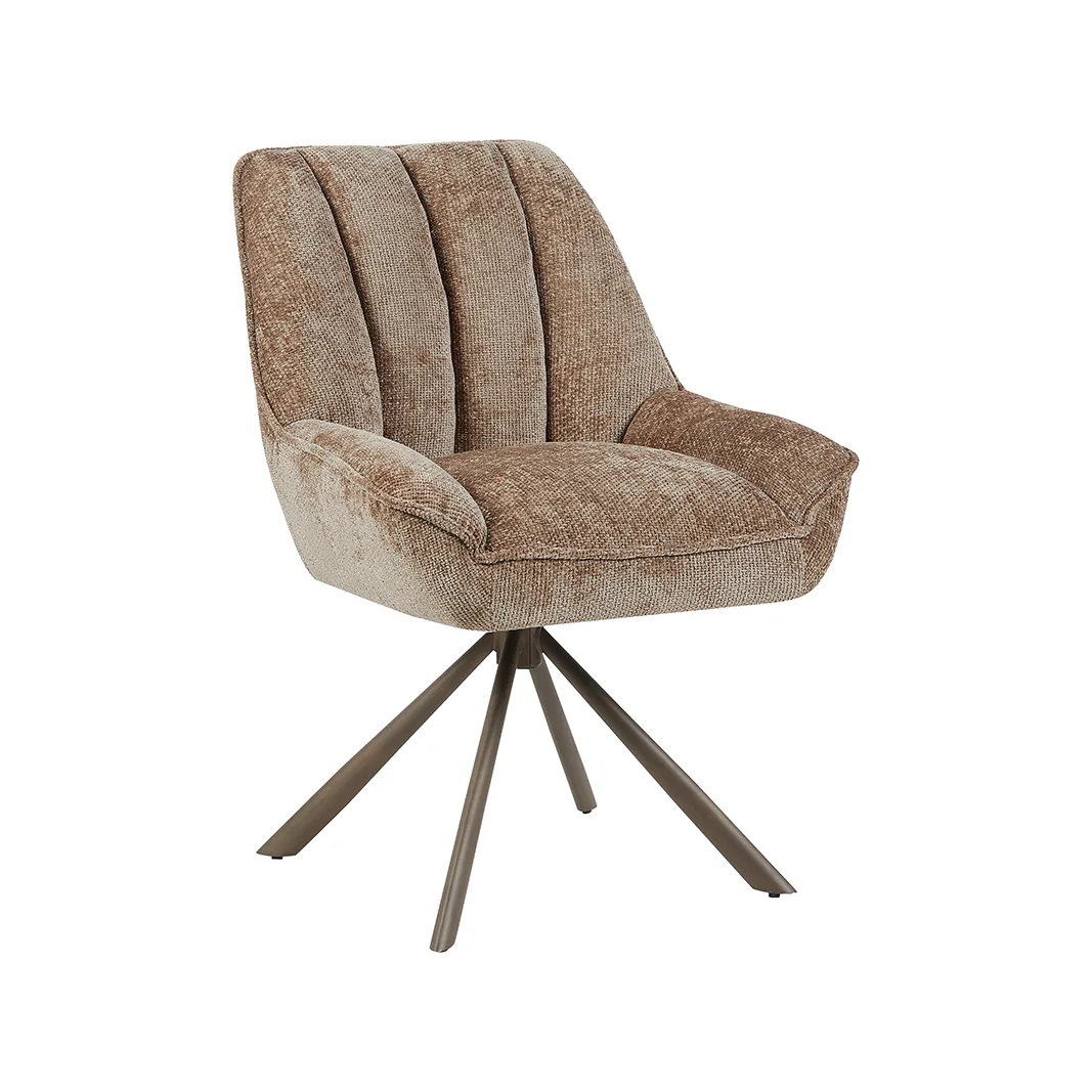 LABEL51 dining chair Reims bronze metal