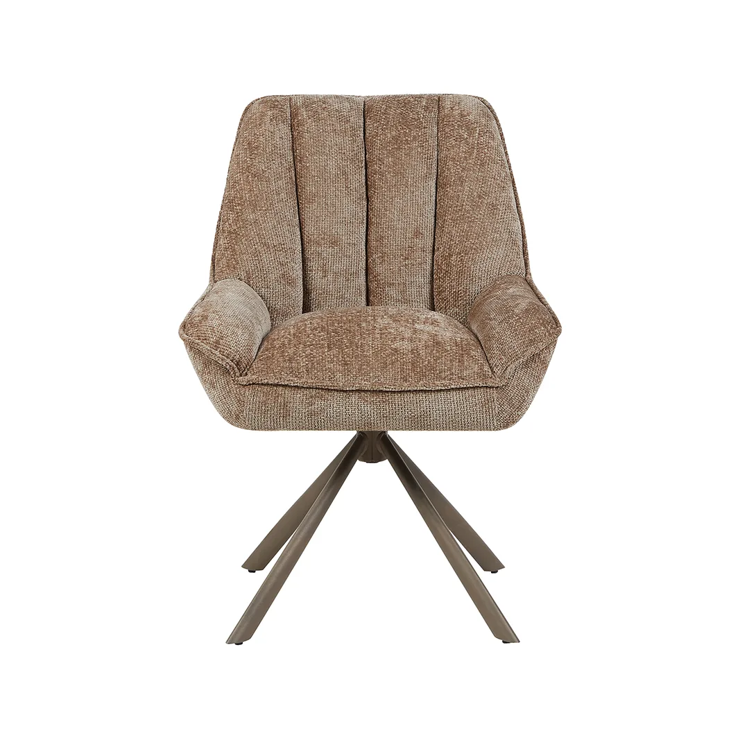 LABEL51 dining chair Reims bronze metal