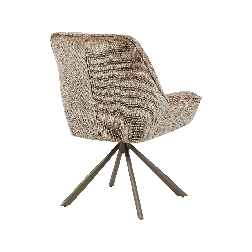 LABEL51 dining chair Reims bronze metal