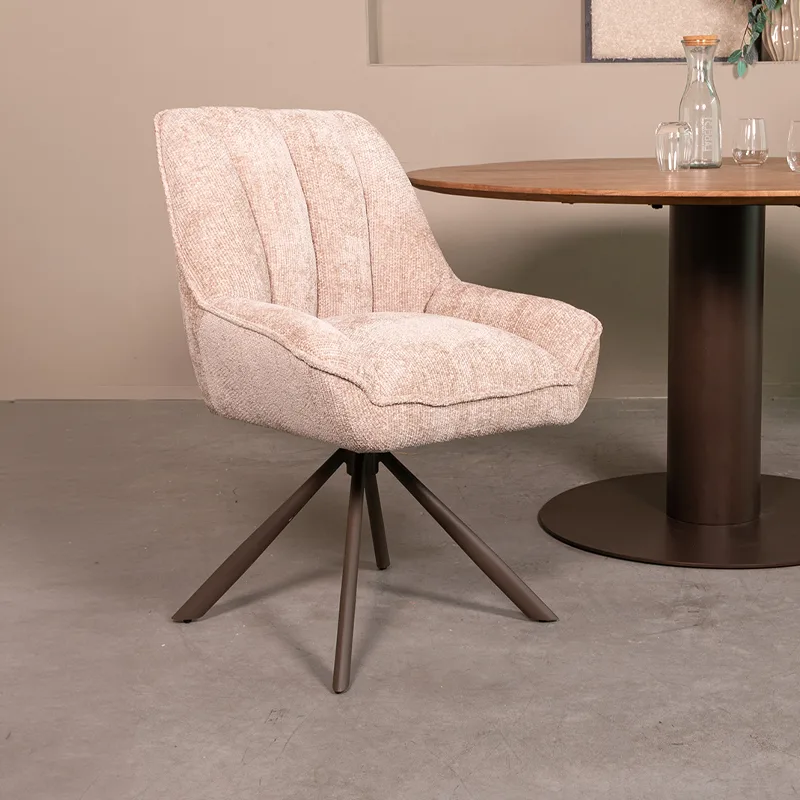 LABEL51 dining chair Reims bronze metal