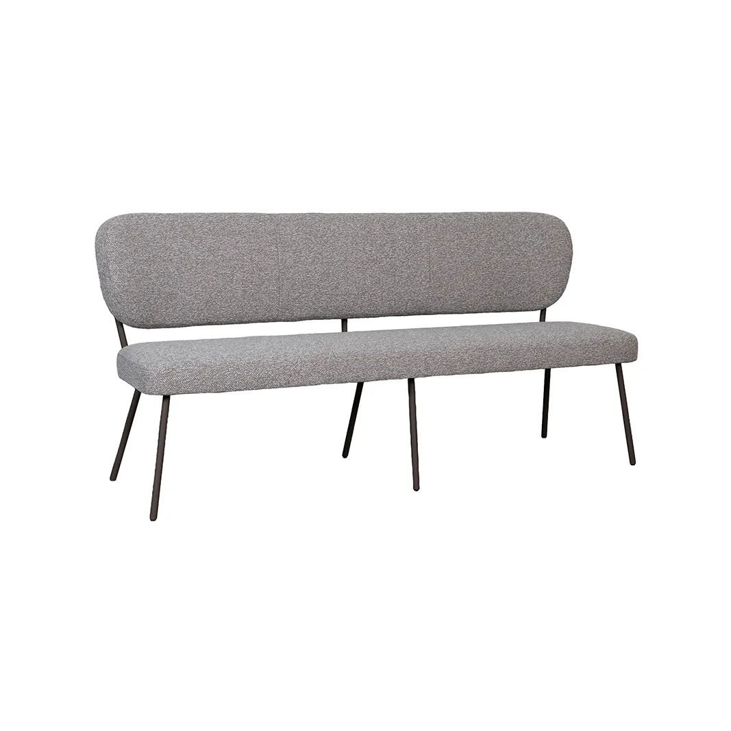LABEL51 Essbank Singapore 190 cm in Royal Boucle Mushroom