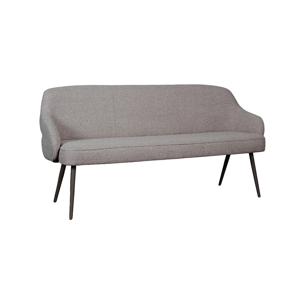 LABEL51 Essbank Bern 190 cm in Royal Boucle Mushroom