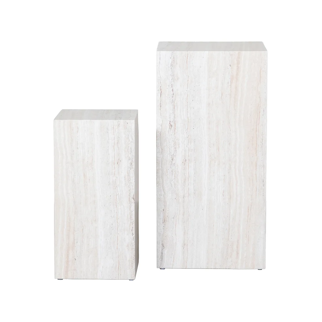 LABEL51 Konsolentisch Pedestal in Naturel eiken, Detail 1