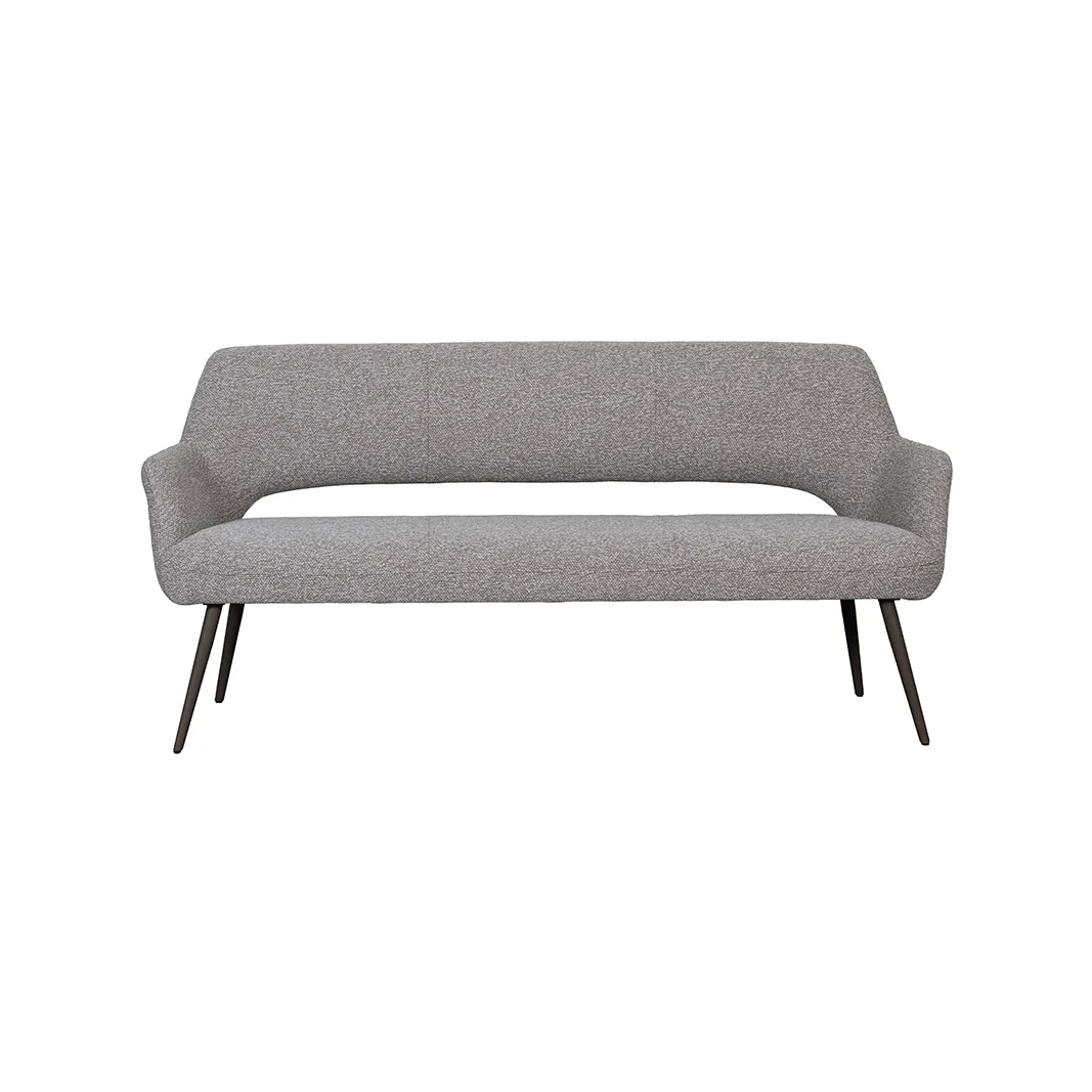 LABEL51 Essbank Sunray in Royal Boucle Natural 190x66x90 cm, Detail 1