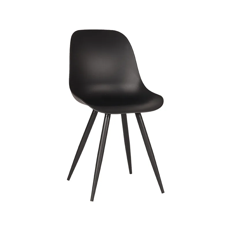 LABEL51 dining chair Monza black metal