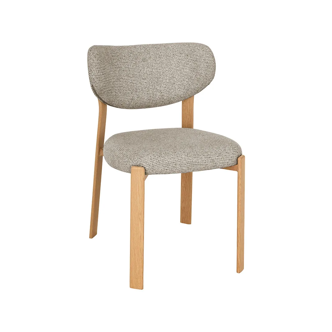 LABEL51 Esszimmerstuhl Mika naturel metaal in Prestige Beige
