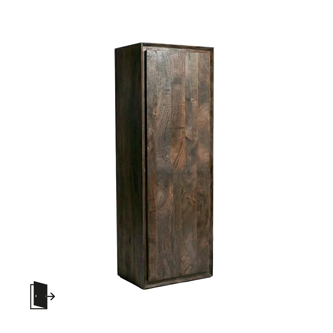LABEL51 Schrank Nori 160 cm, rechts in Espresso mangohout