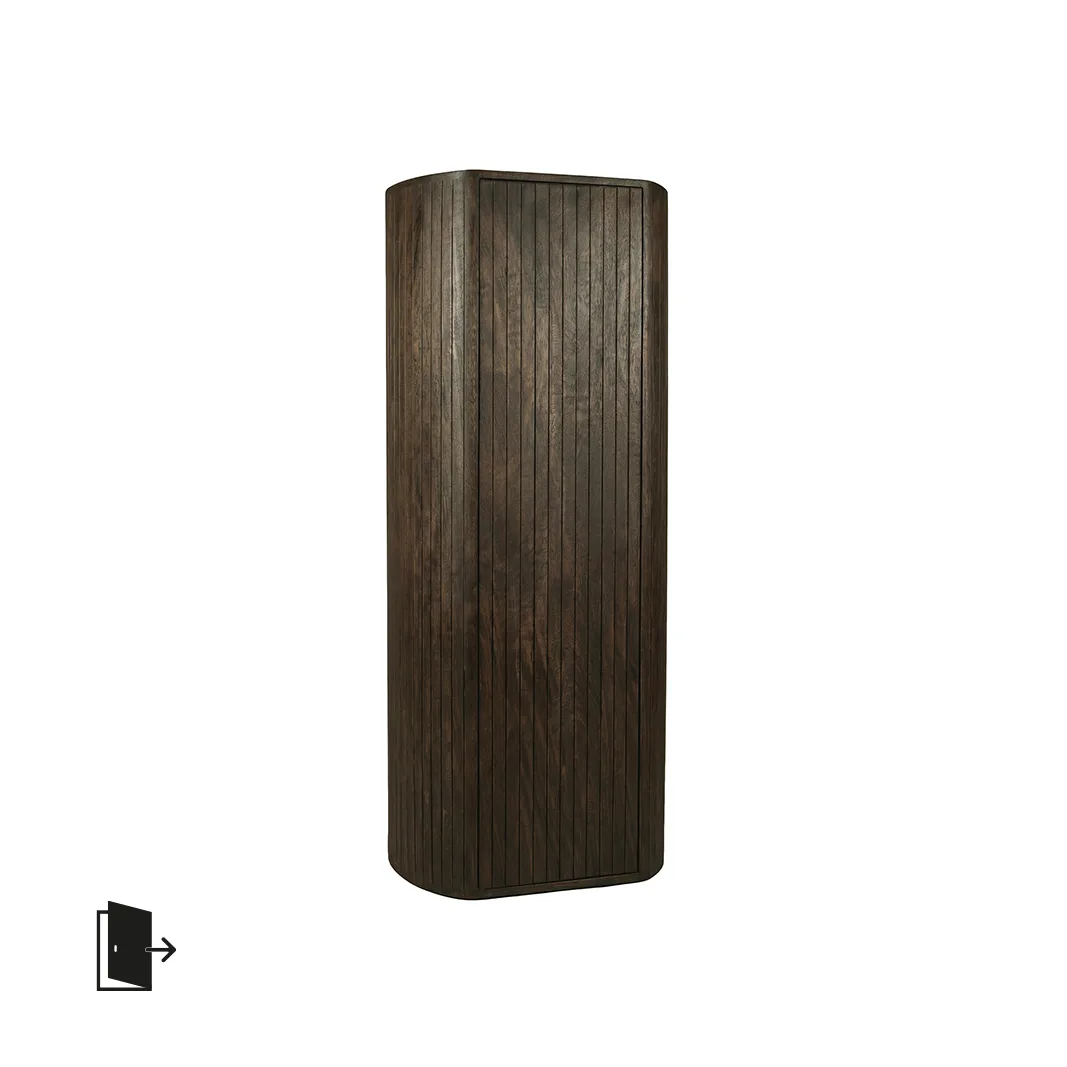 Bergkast Miya 140 cm, rechts - LABEL51