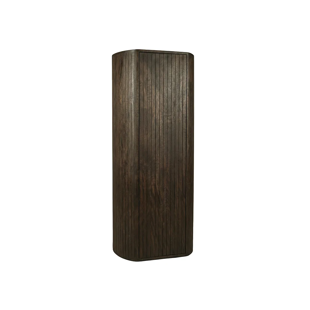 LABEL51 Schrank Miya 140 cm, rechts in Espresso mangohout, Detail 1